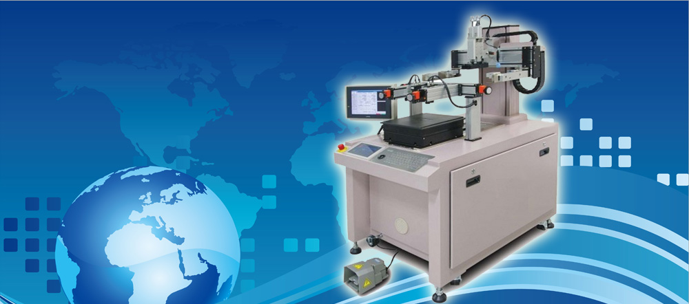 高精度半自動(dòng)影像對(duì)位網(wǎng)印機(jī)